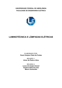 2 01   Luminotecnica e Lampadas Eletricas Apostila1