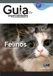 Especialidade Felinos - GUIA DAS ESPECIALIDADES