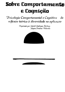 4 - Sobre Comportamento e Cognição (Vol. 4)