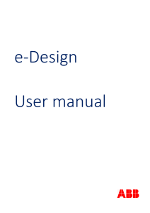 e-Design UserManual EN