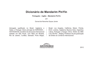 Dicionario em Madarim