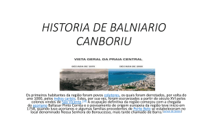 HISTORIA DE BALNIARIO CANBORIU