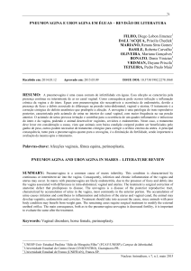 PNEUMOVAGINA E UROVAGINA EM ÉGUAS REVISÃO DE LITERATURA - PDF