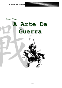 500 a.C. - A Arte da Guerra - Sun Tzu