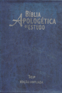 BÍBLIA APOLOGÉTICA DE ESTUDO