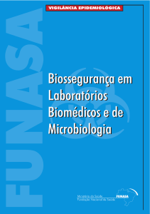 Biosseguranca em laboratorios biomedicos e de microbiologia