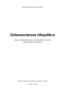 TESE - Osteosclerose Idiopatica