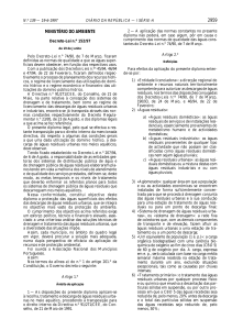 Decreto lei 152 1997