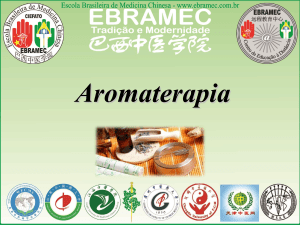 Aromaterapia - EBRAMEC