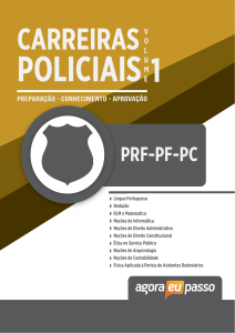 Carreiras Policiais PRF PF PC vol 1