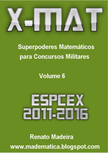 LIVRO XMAT VOL06 ESPCEX 2011-2016