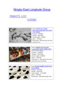 Ningbo East Longitude Group Product List