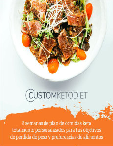 Custom Keto Diet Pdf Gratis Español