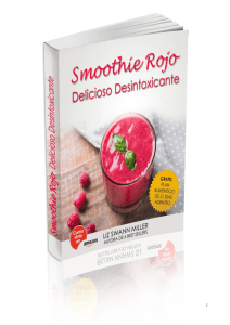 Smoothie Rojo Delicioso Desintoxicante Pdf Gratis