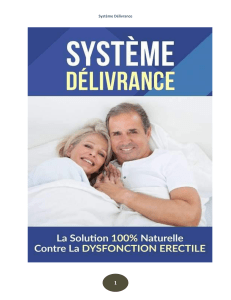 Systeme Delivrance Dysfonction Erectile Pdf Gratuit