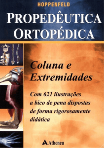 Ortopédica, Propedêutica - Hoppenfeld - 1ed