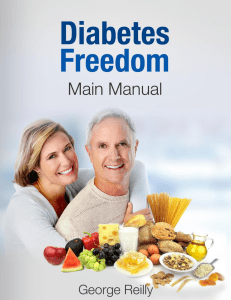 George Reilly, Diabetes Freedom™ eBook PDF
