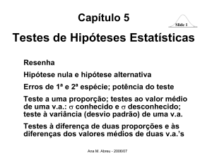 capitulo5 HIPOTESES
