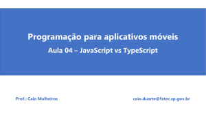 Aula 04 - JavaScript e TypeScript (2)