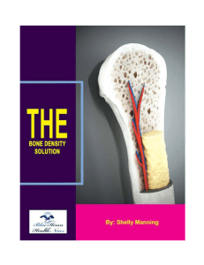 The Bone Density Solution™ eBook by Shelly Manning