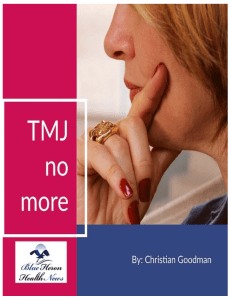 TMJ No More™ Free PDF eBook Download
