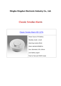 Classic Smoke Alarm