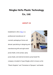 Ningbo HeYu Plastic Technology Co., Ltd.