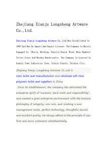 Zhejiang Xianju Longsheng Artware Co.,Ltd.