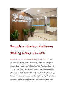 Hangzhou Huaxing Kechuang Holding Group Co., Ltd
