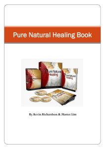 Kevin Richardson & Master Lim, Pure Natural Healing™ PDF eBook