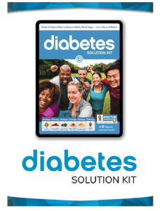 Diabetes Solution Kit™ PDF eBook Download Free