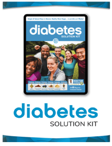 Diabetes Solution Kit™ eBook PDF Download Free