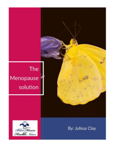 Julissa Clay Program - The Menopause Solution™ eBook PDF