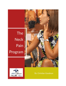 The Neck Pain Program™ eBook PDF Download Free