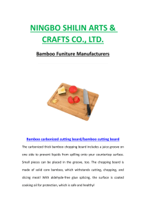 Bamboo Funiture Manufacturers