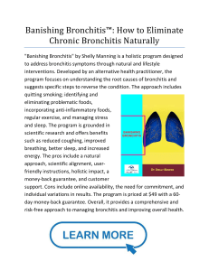 Banishing Bronchitis™ eBook PDF Free Download Shelly Manning