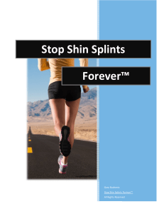 Stop Shin Splints Forever™ PDF eBook Download by Gary Buchenic