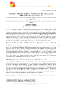 [197]-CHUVEIRO+ELÉTRICO-+HISTÓRIA,+FUNCIONAMENTO,+INTALAÇÃO+E+MANUTENÇÃO+DO+EQUIPAMENTO