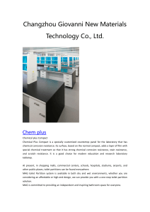 Changzhou Giovanni fireproof board