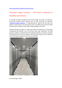 Changzhou Giovanni-Thickened Compact Laminate
