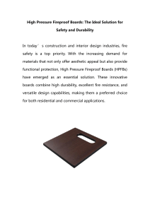 High Pressure Decorative Fireproof Boards Manufacturers