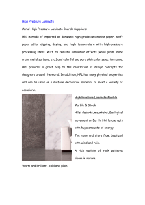 High Pressure Laminate 