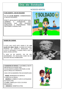 Dia do Soldado: Atividade Educacional para o Ensino Fundamental